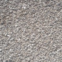A close up of gravel on the ground