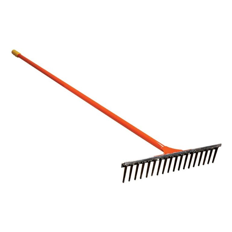 A.M. Leonard Steel Straight Rake 18