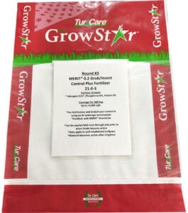 A bag of seeds that is red and green.