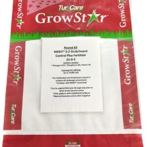 Growstar* 21-0-3 Fertilizer w/Merit Grub Control 50#