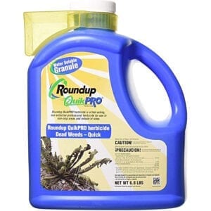 Roundup QuickPRO Weed & Grass Killer Granular 6.8# Jug
