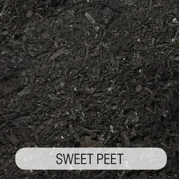 A close up of the sweet peet label