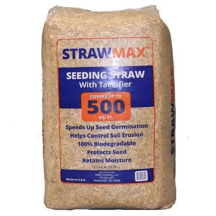 Straw Max Seeding Straw with Tackifier/2.5 Cuft. Bale